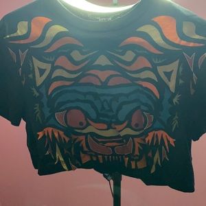 true religion cropped shirt